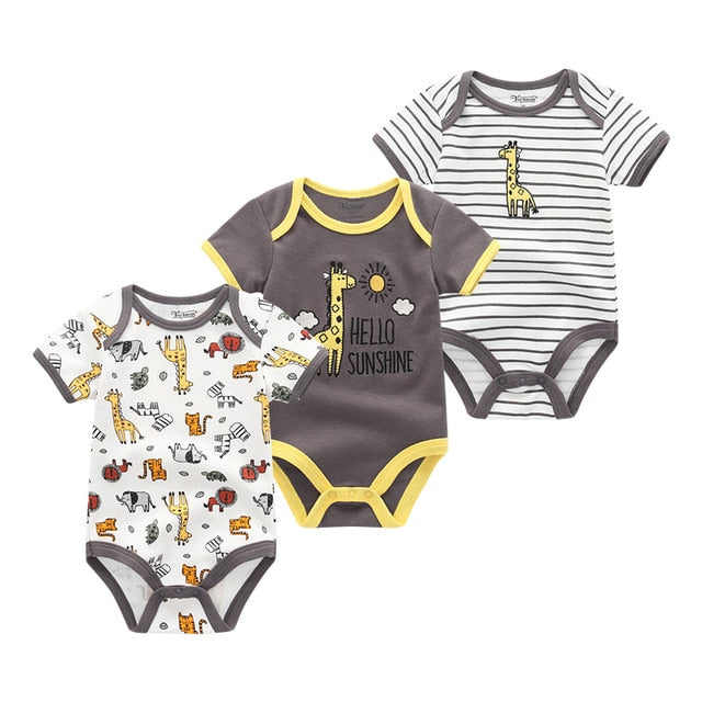 CONJUNTO BODY - MENINO E MENINA ( KIT C/3 )