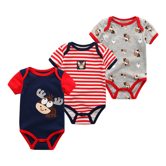 CONJUNTO BODY - MENINO E MENINA ( KIT C/3 )